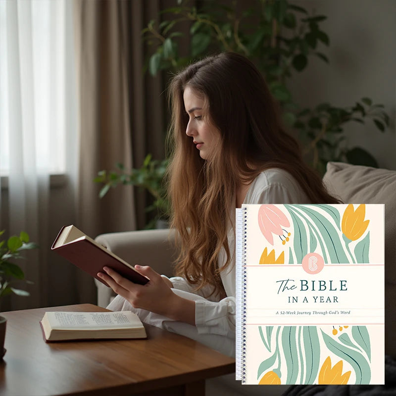 The Bible in a Year: a 52-Week Study through Gods Word - Spiral Bible Study Guide 52-Week Women'S Bible Study Plan